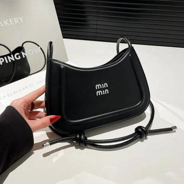 Korean Style Women's Crescent Crossbody Bag - Autumn 2025 Edition