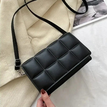 Women's Designer Shoulder Bag – PU Leather Crossbody Handbag