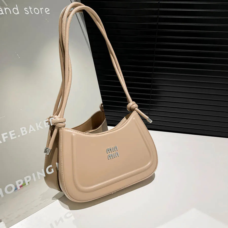 Korean Style Women's Crescent Crossbody Bag - Autumn 2025 Edition