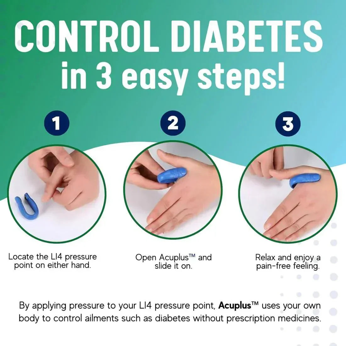 Sugar Control Acupressure Clip