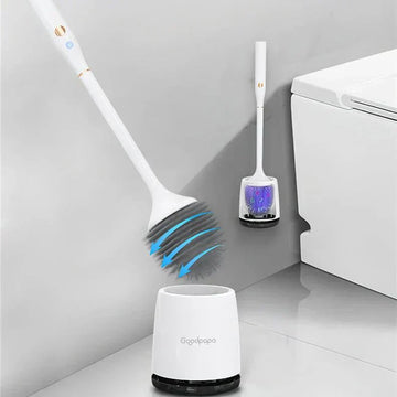 Wireless electric toilet brush.