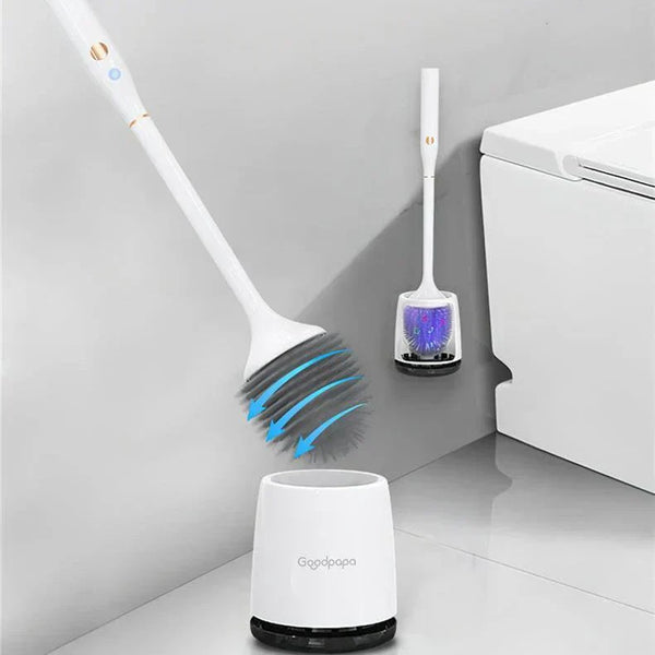 Wireless electric toilet brush.